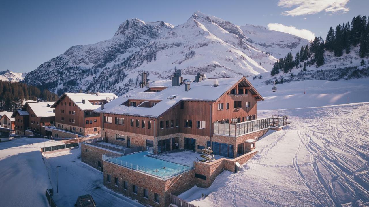 Alpenparks Hotel & Apartment Arlberg Warth Mit Pool Dış mekan fotoğraf