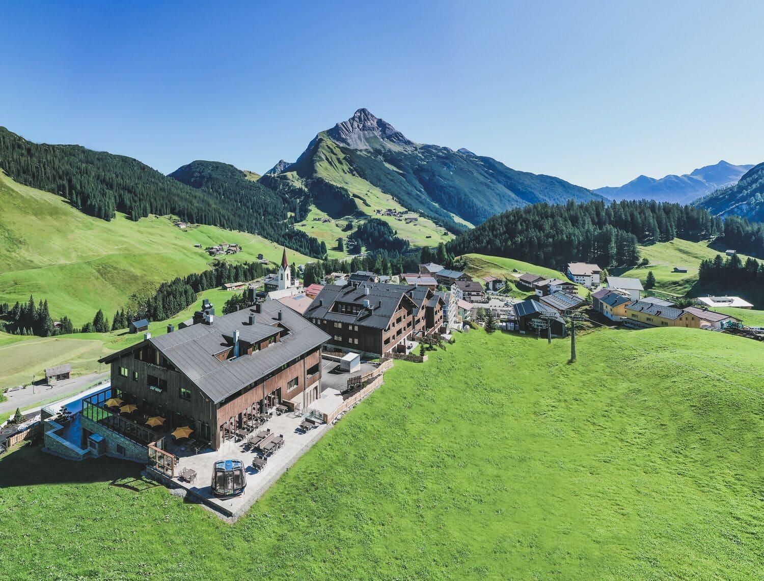 Alpenparks Hotel & Apartment Arlberg Warth Mit Pool Dış mekan fotoğraf
