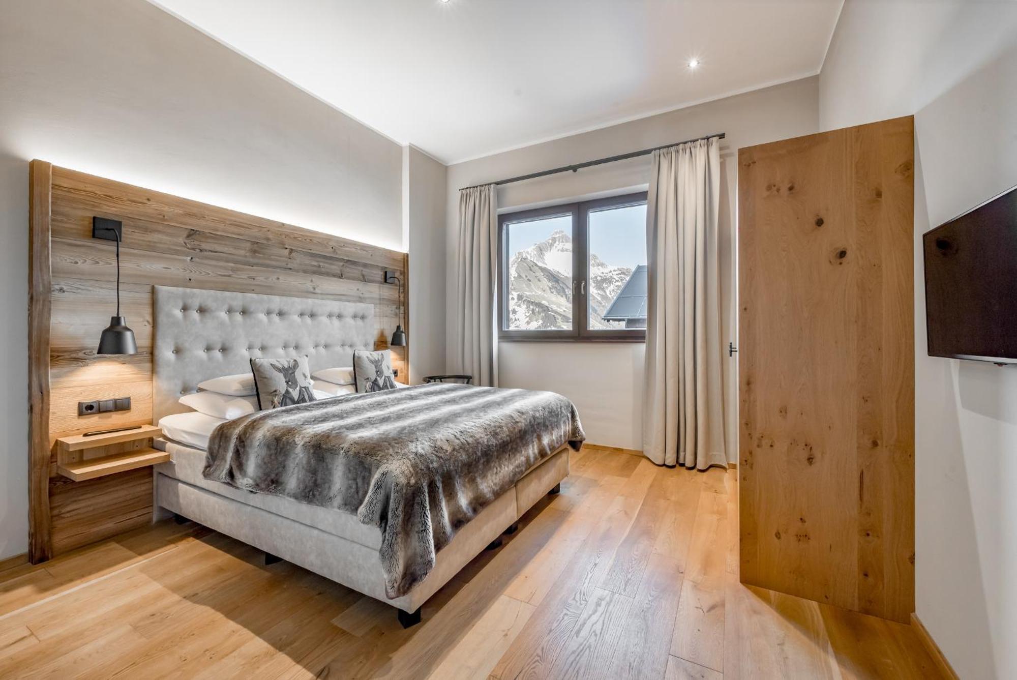 Alpenparks Hotel & Apartment Arlberg Warth Mit Pool Dış mekan fotoğraf