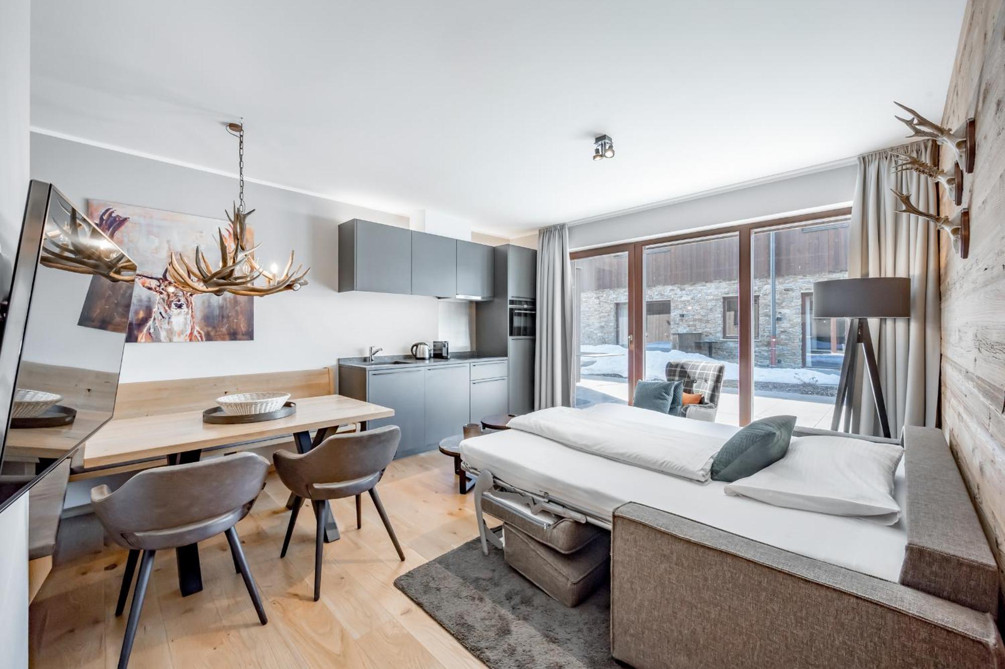 Alpenparks Hotel & Apartment Arlberg Warth Mit Pool Oda fotoğraf