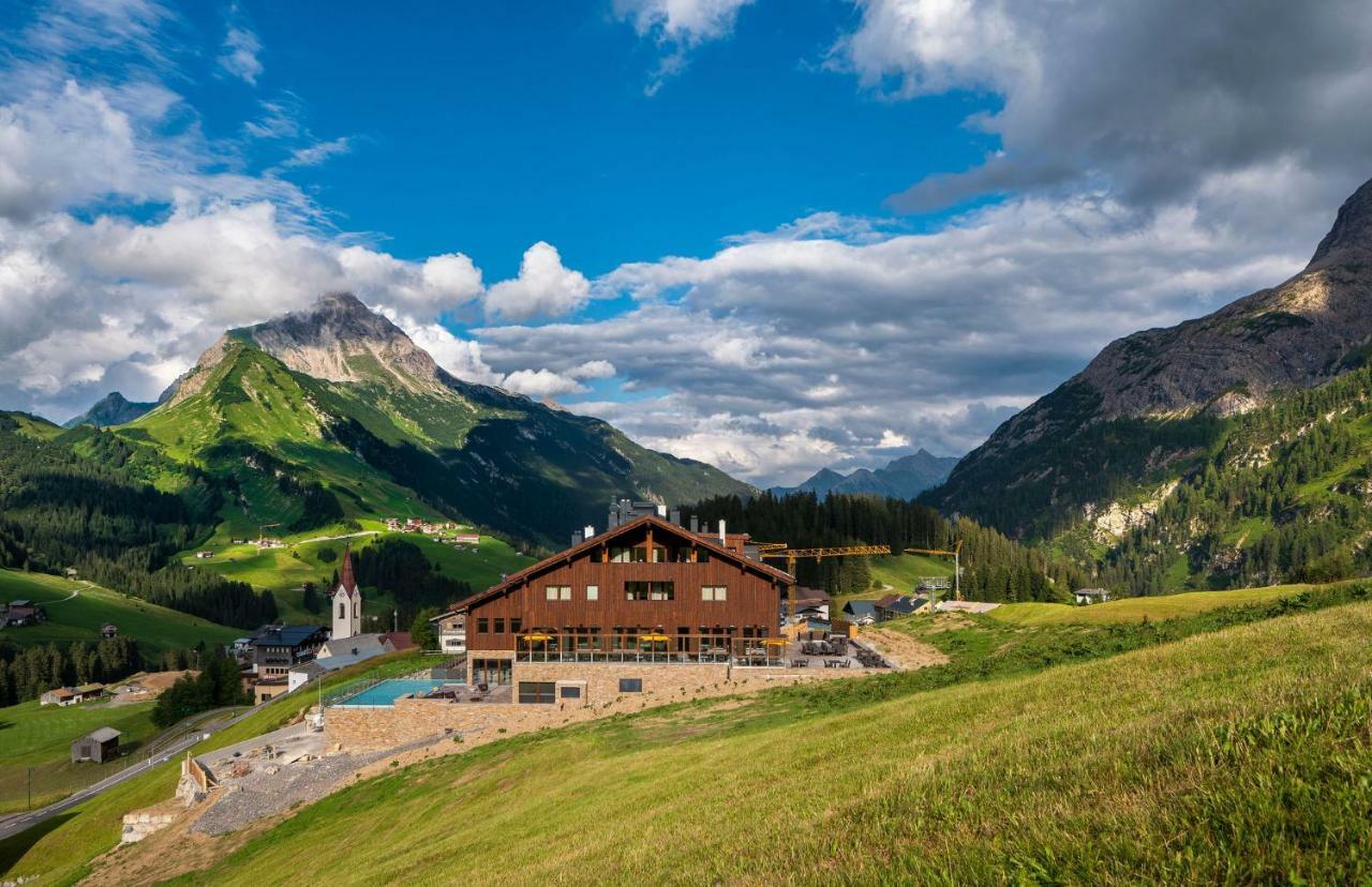 Alpenparks Hotel & Apartment Arlberg Warth Mit Pool Dış mekan fotoğraf